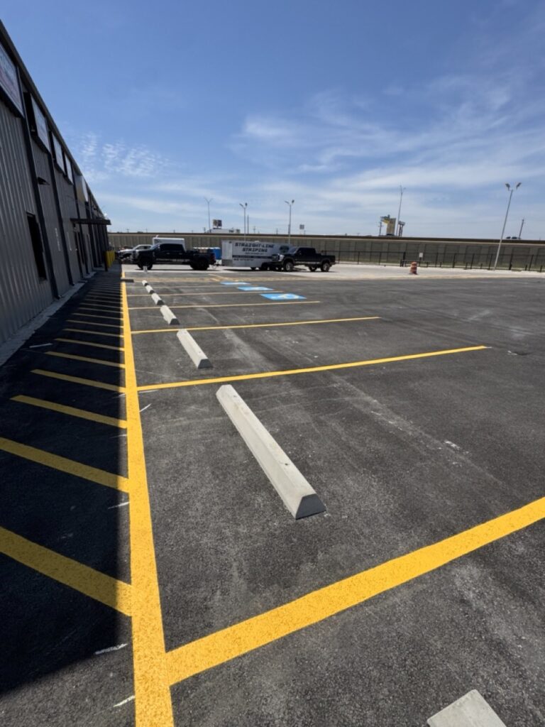 Maximize Your Parking Space stripingpeterbiltbuildingsatx