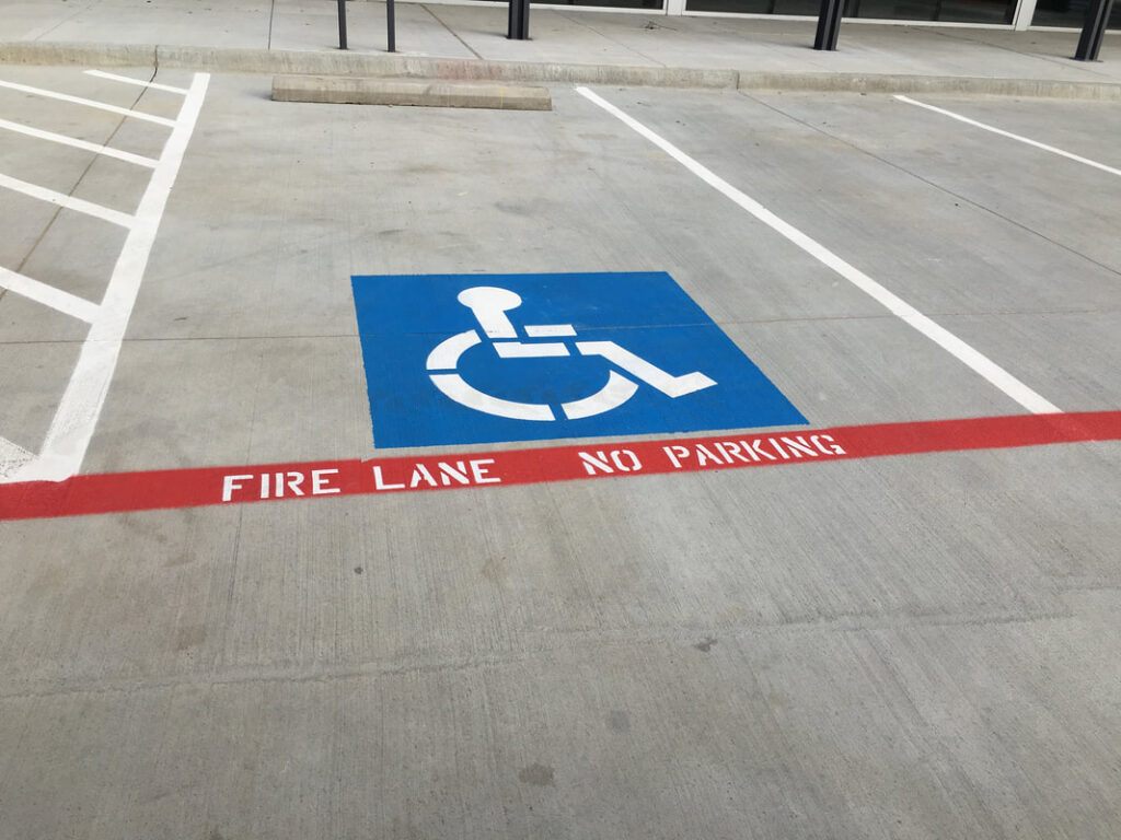 fire lane signs orig
